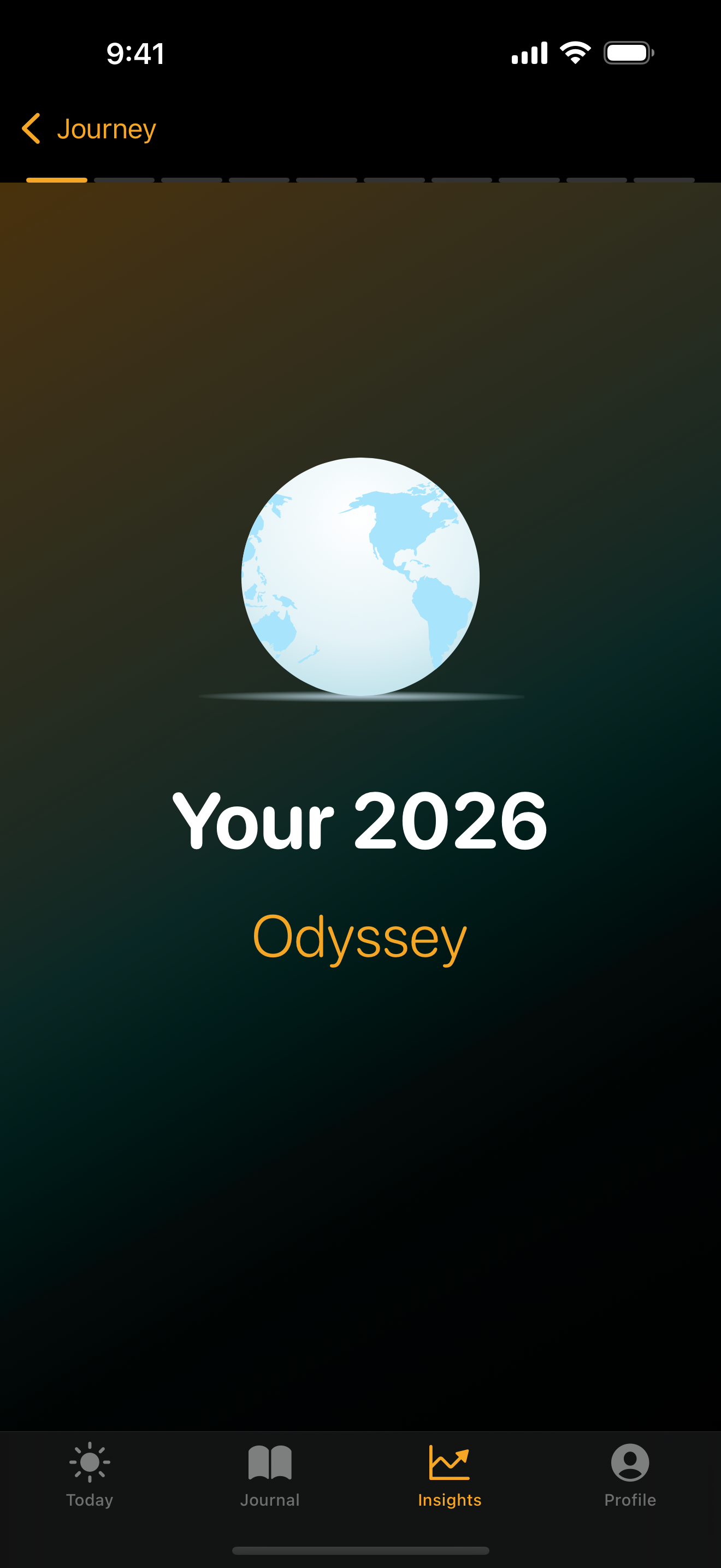 Spotify Wrapped-style year in review